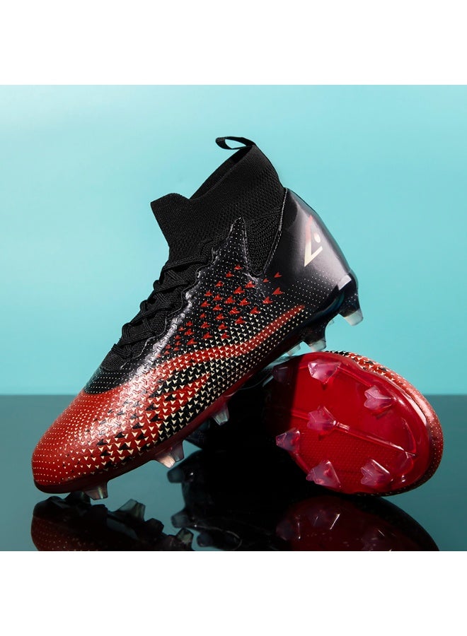 New Men Soccer Shoes Cleats Football Boots Sports Large Size Long Studs Turf Shoes for Training Competition - Image 2